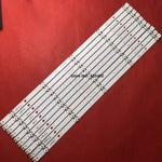 bandes led blanc lisses modernes industriels 61.6cm 5leds abs 220v 3w