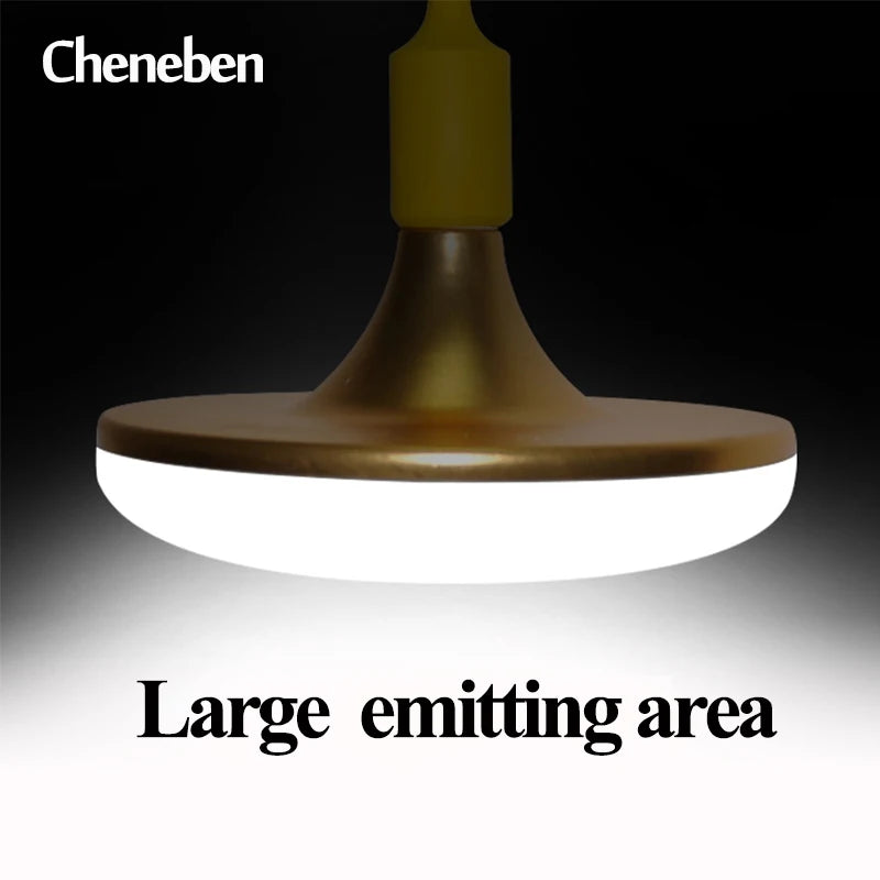 ampoules led e27 blanc doré moderne 30000h 2000lm 5500k 7000k UFO forme