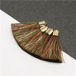 pompons soie couleur multicolore élégants moderne décoratif diy textile maison 5cm inclusion dorés