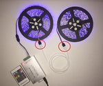 câble électrique extension broches led rgb 24v blanc noir 1m 1.5m 2.5m 3m 5m