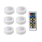 veilleuse led tactile sans fil piles adhésives moderne urgence cuisine placard chambre blanc rond