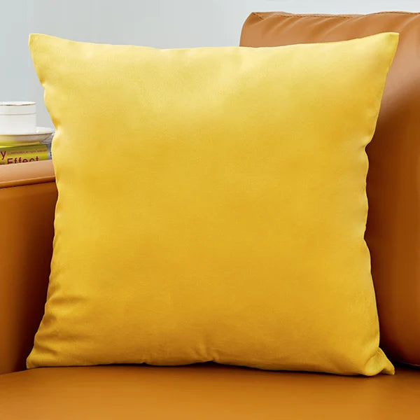 coussin velours carré moderne vert foncé bleu clair blanc opacité simple