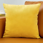 coussin velours carré moderne vert foncé bleu clair blanc opacité simple
