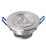 Spot LED argenté moderne connecteur électrique éclairage domestique AC85 265V