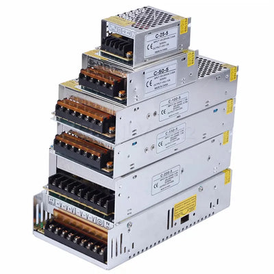 Transformateur 5V pour ruban LED noir