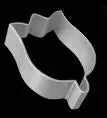 outils biscuits argentés forme cœur triangle moderne aluminium