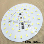 plaque led blanc circulaire diodes éclairage moderne 24w 36w 100mm 10w 56mm