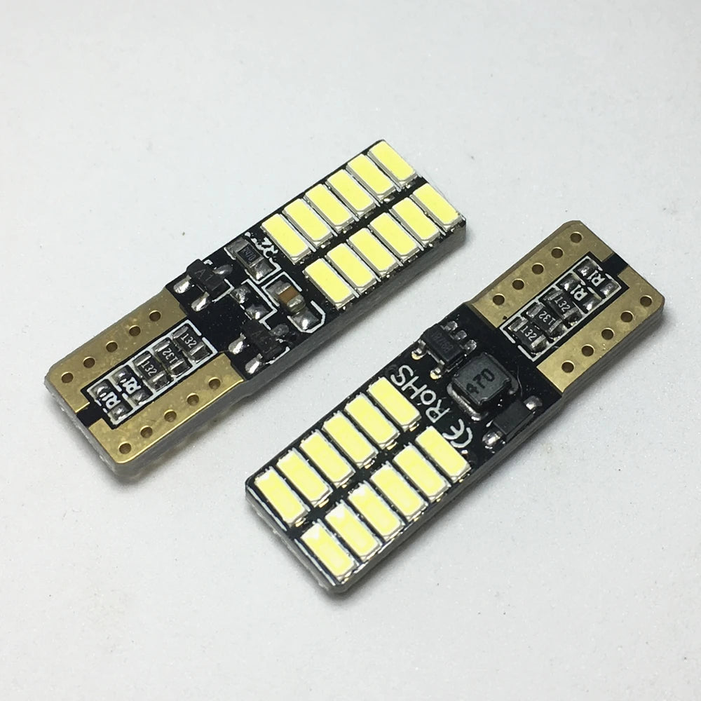 ampoule led 12v t10 w5w 350lm 2.5w noir doré blanche diodes modernes technologiques