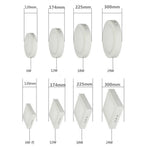 plafonnier led surface blanc moderne 24w 18w 12w 6w rond carré opaqué