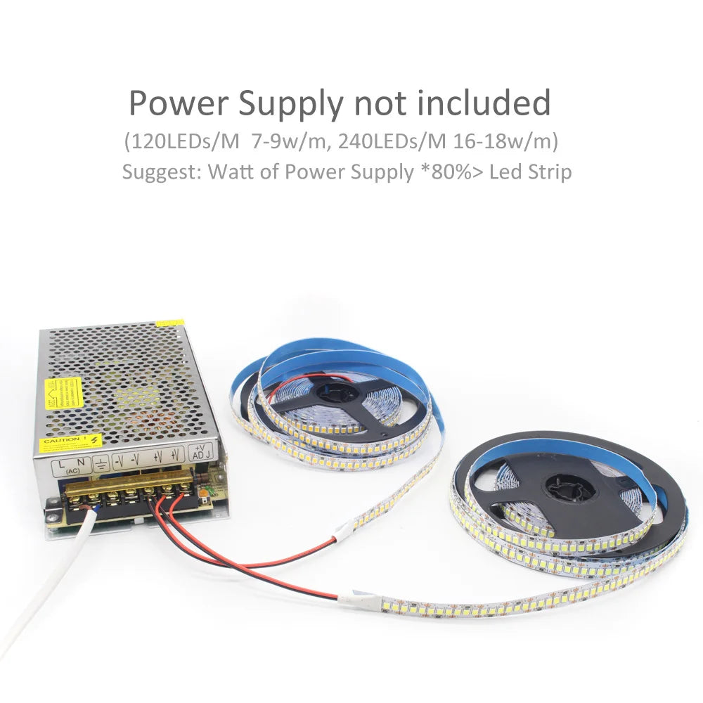 Bande LED adhésive 5 mètres blanc chaud