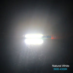 lampe led blanc moderne 50mm 25mm 7mm 5500k 9v 5w 50000h