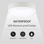 lampe led moderne 15w 20w étanche extérieur jardin blanc rond vis montée surface ip65