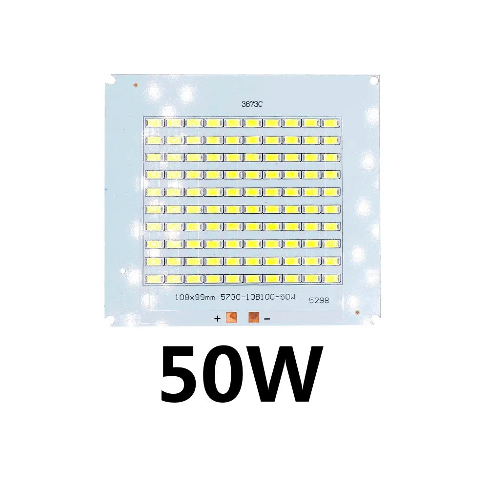 plaque led 100w 200w cold white aluminium pcb haute puissance(dc30 34v)