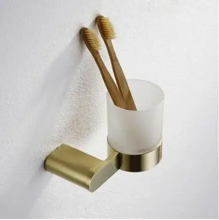 accessoires salle bain doré moderne étagère serviettes porte savon porte goblet porte serviettes téléphone
