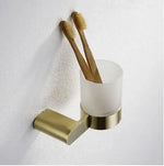 accessoires salle bain doré moderne étagère serviettes porte savon porte goblet porte serviettes téléphone