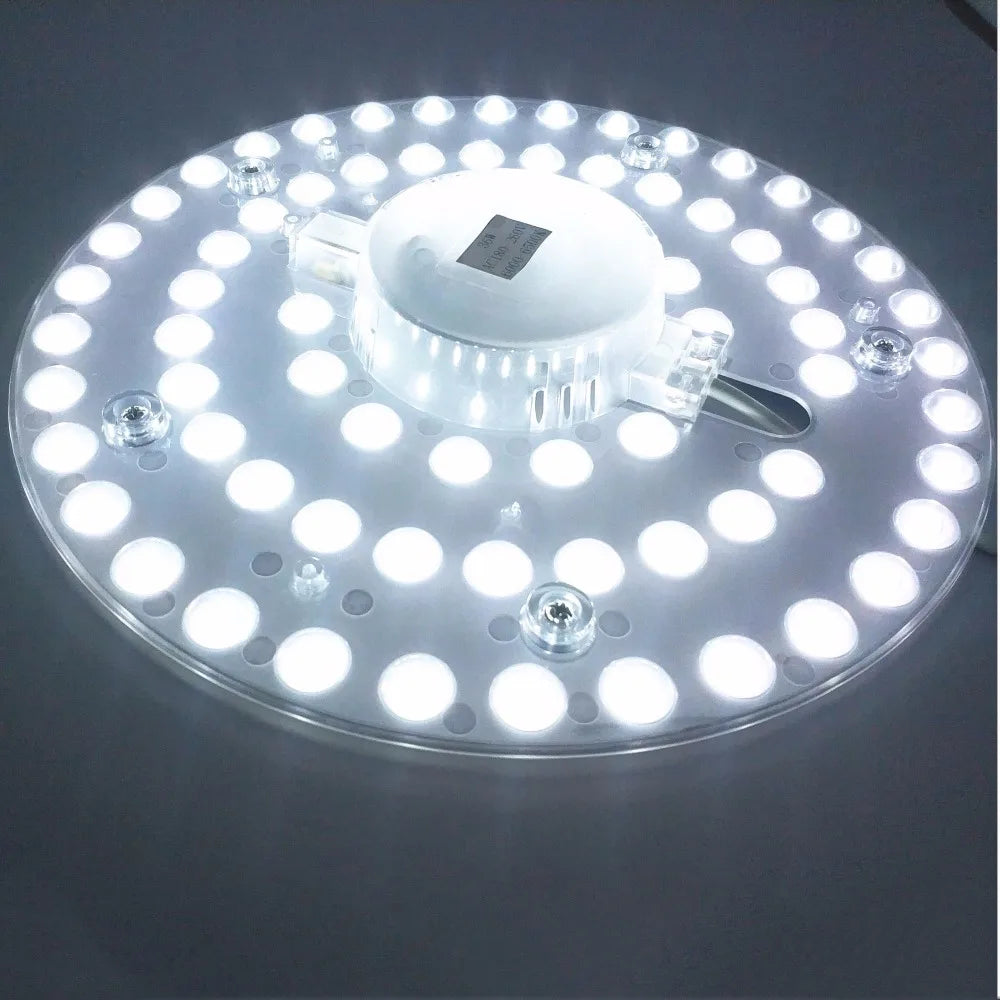 lampe led 12w 18w 24w blanc moderne adhésif adaptateur électrique cable