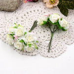 bouquets roses artificielles soie modernes intérieur mariage décoration fête valentin
