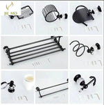 accessoires salle bain laiton noir cristal porte serviettes porte papier porte gobelets vaisselle