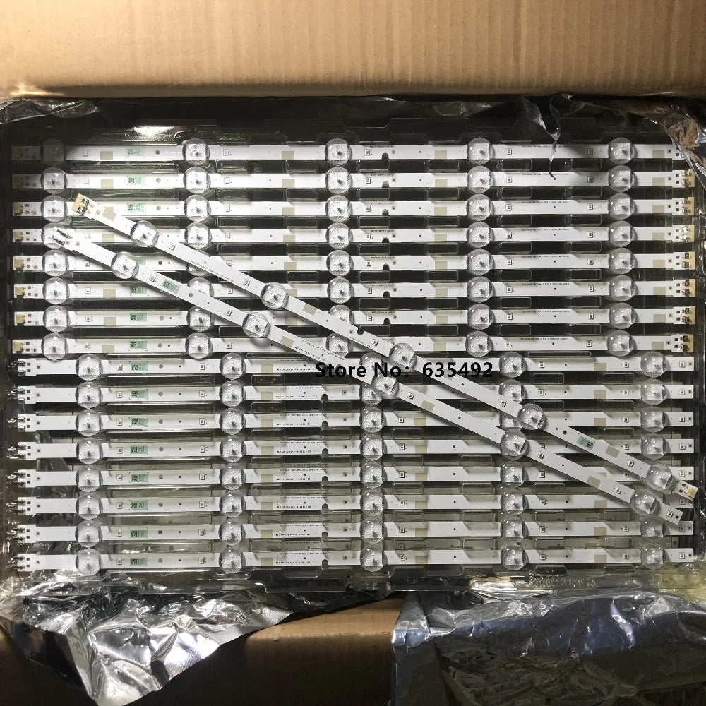 ruban led blanc moderne 50cm 3w connecteurs éclairage intérieur abs 220v