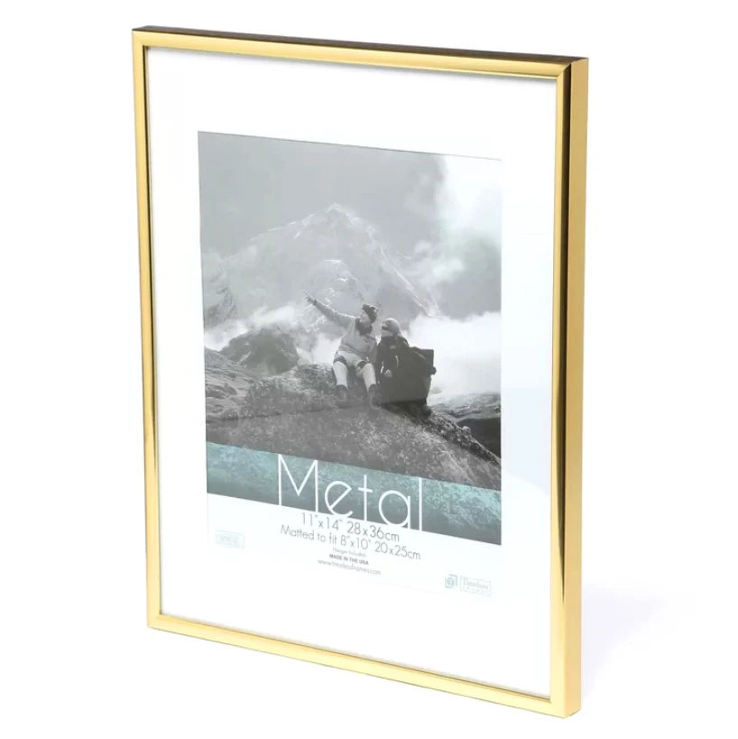 cadre photo moderne or argent noir verre trempé bois support a4 a3 minimalisteintérieur