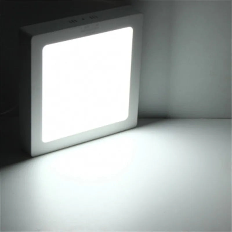 plaque lumière led blanc moderne adhésif facile acier inoxydable certifié rohs ccc 9w 15w