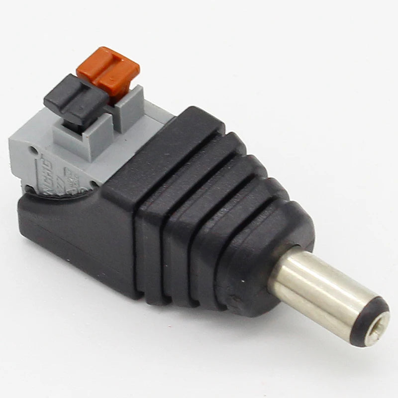 connecteurs electrique noir gris orange texturés rainurés moderne basse tension certification