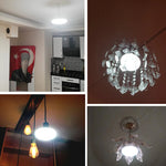 ampoules led e27 blanc doré moderne 30000h 2000lm 5500k 7000k UFO forme