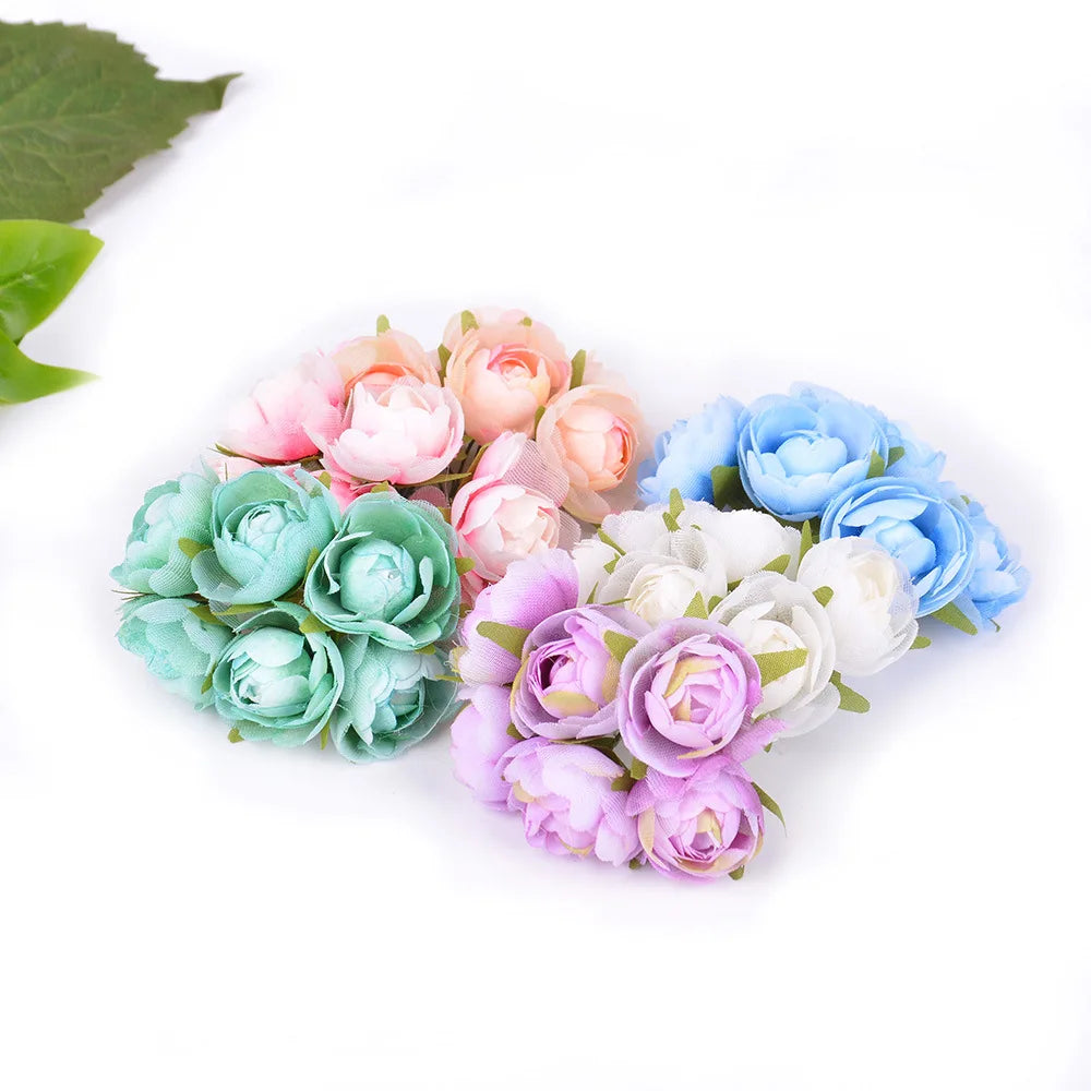bouquet fleurs artificielles roses tissu feuilles verte intérieur mariage romantique saint valentin