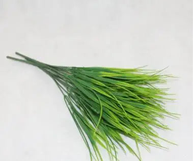 bouquet artificiel eucalyptus herbe verte mariage decoration table fleurs naturel