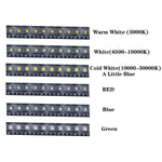 lot dix diodes led haute puissance réparation lampe torche éclairage signalisation bricolage