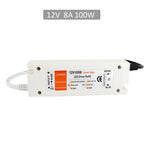 alimentation led 12v 100w 5v 100w 72w blanc bleu modernes transformateurs éclairage câbles certifications