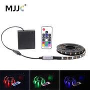 bande led flexible étanche couleurs rvb télécommande inclusion adhésif 3m moderne décoration chambre intérieure