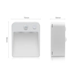 lampe escalier adhésive led blanc moderne capteur mouvement veilleuse urgence chambre placard