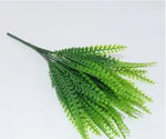 bouquet artificiel eucalyptus herbe verte mariage decoration table fleurs naturel