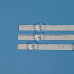 ruban led blanc moderne clips transparents téléviseur éclairage remplacement neuf