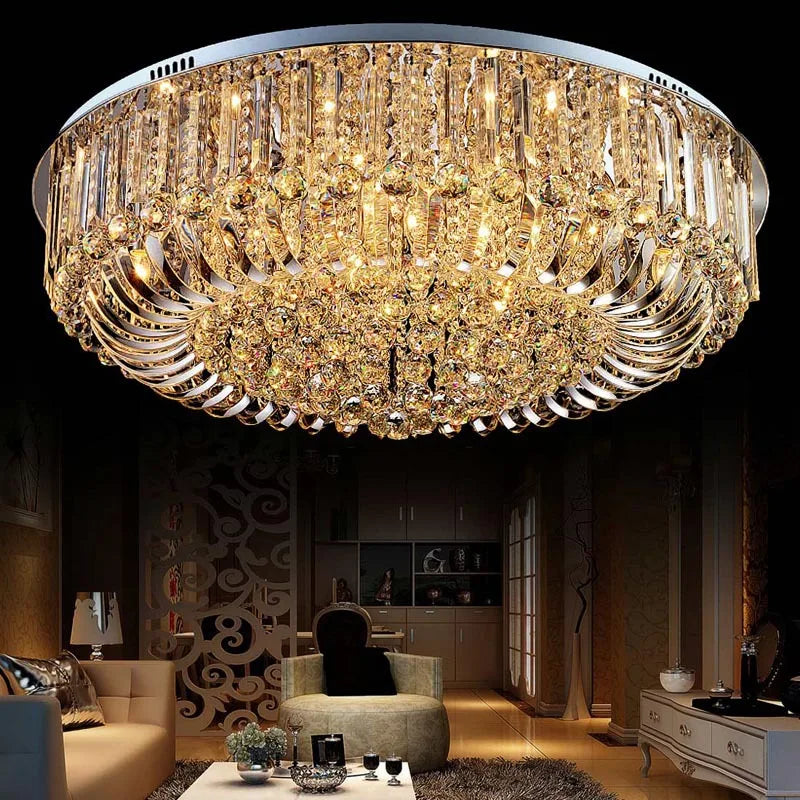 lustre or violet cristaux transparent decoration luxueux strass inclusion top