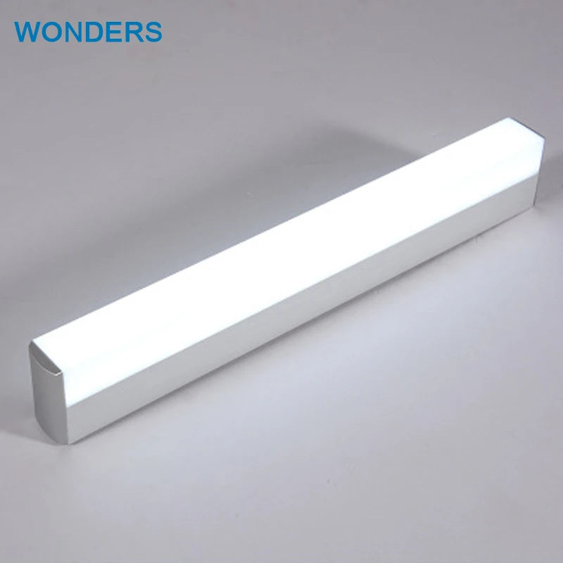 lampe led moderne mur blanc acrylique 55cm 40cm 25cm 22w 16w 12w