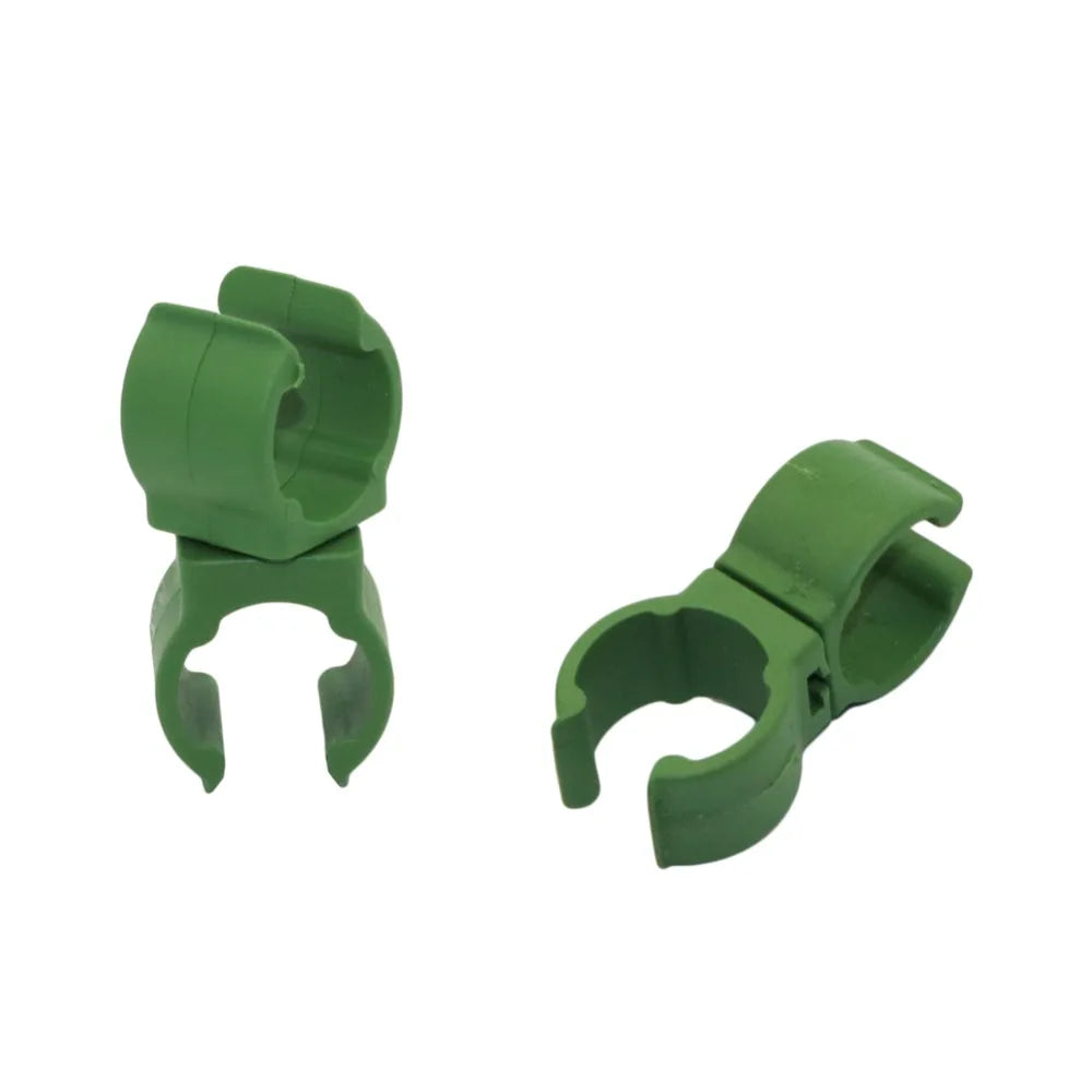 clips fixation plante plastique vert clips ajustables connecteurs rotatifs jardinage sunshade net pole connector