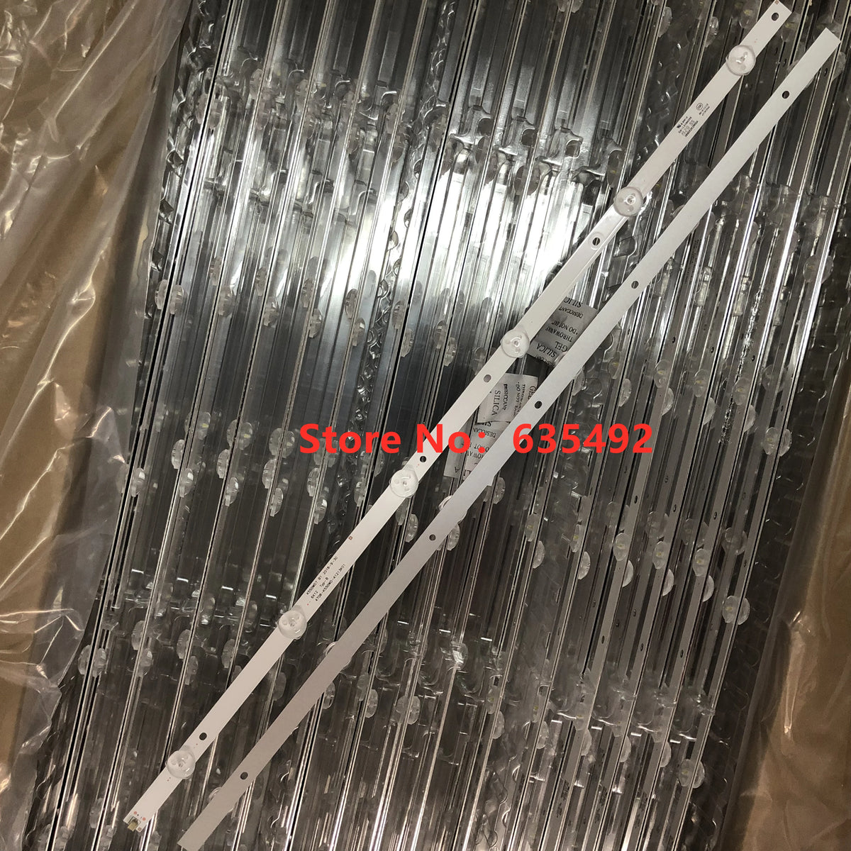 bande lumineuse led blanc moderne connecteur usb fixations 12pcs 36pcs 60pcs