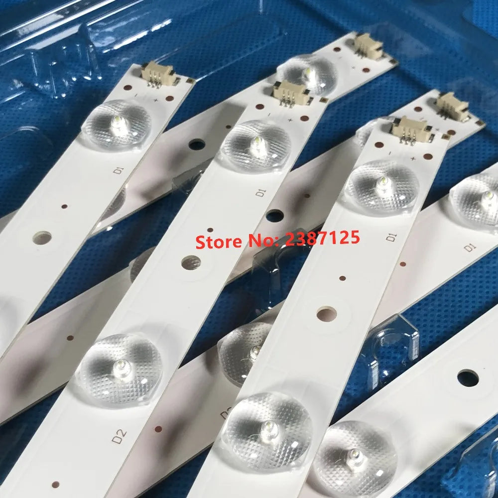 bande led décoration professionnelle blanc moderne connecteurs 635mm 10leds