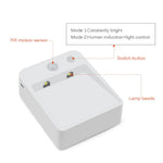 lampe escalier adhésive led blanc moderne capteur mouvement veilleuse urgence chambre placard