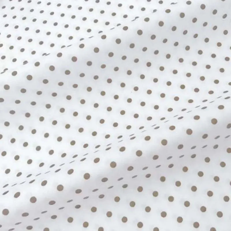 tissu coton imprimé points blancs rose bleu vert classique protection uv décoration maison patchwork