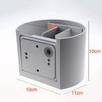 applique murale extérieure ip65 led motion sensor noir blanc contemporaine autoinstallation 10cmx10cm
