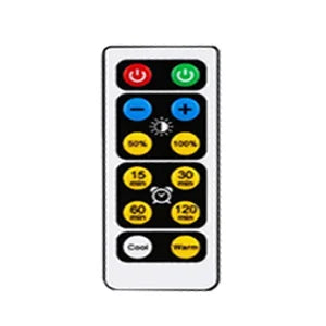 lampe led blanc moderne télécommande batterie adhésive chambre minimaliste 3500k 5500k