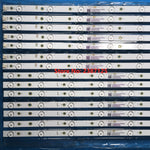 bandes rétroéclairage tv blanc moderne perforations circulaires led 55cm 220v abs