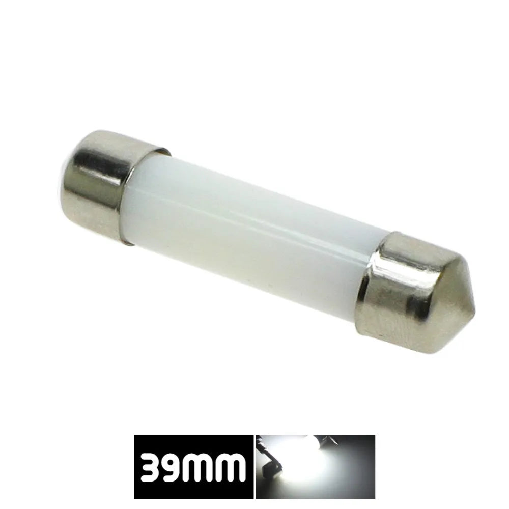 ampoules led 12v blanc froid 30 lumens 31mm 36mm 39mm 41mm modernes opaques