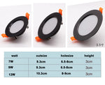 spots led noirs orange modernes clips câble blanc certifiés rohs 12w