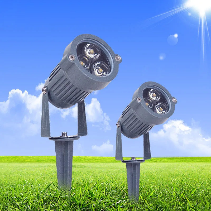 projecteur led extérieur gris strié ip67 ac220v rgb télécommande moderne autonomie
