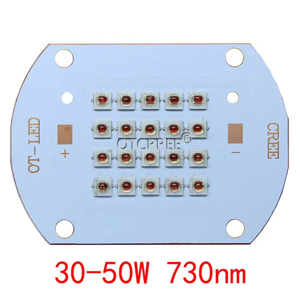 cartouche led bleu clair 730nm 850nm 940nm 10w 20w 30w 50w adhésif moderne