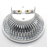 ampoule led argentée 15w dimmable ar111 g53 grille refroidissement fixations